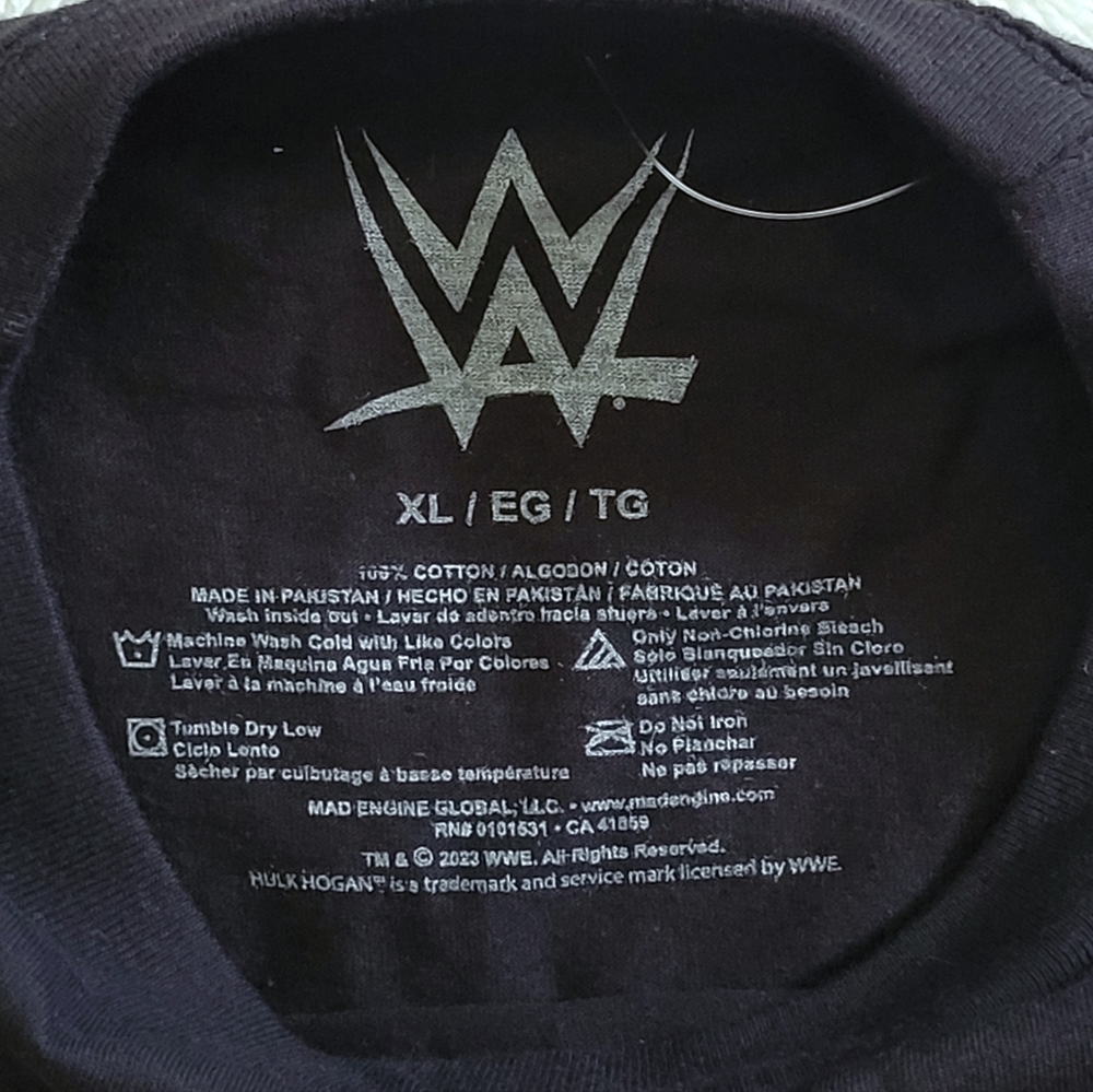 Mad😡 Engine Global🌎 LLC Wrestle🤼 Mania Graphic Tee👕 - NWOT - Picture 5 of 11